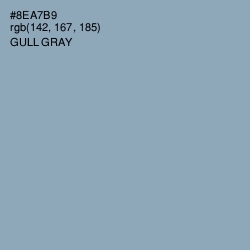 #8EA7B9 - Gull Gray Color Image